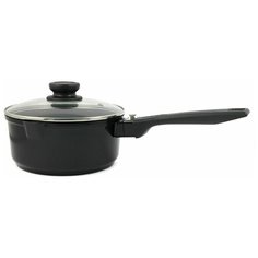 Ковш литой 2,5л съёмная ручка, стеклянная крышка Hi-Tech Nature Pan