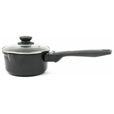 Ковш литой 1,4л съёмная ручка, стеклянная крышка Hi-Tech Nature Pan