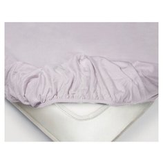 Ecotex Простыня на резинке Roseberry Цвет: Сиреневый br09847 (160х200)