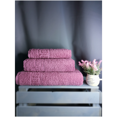 Хлопковые полотенца VILLSOFF(розовый жемчуг) Villsoft