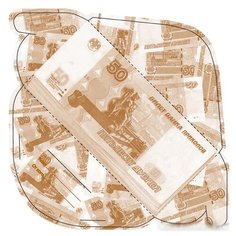 Комплект конвертов для денег "50 рублей", 10 штук Эврика