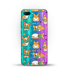 Силиконовый чехол Корги в масках на Honor 10 Andy & Paul