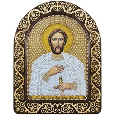 Набор для вышивания бисером Нова Слобода "Святой Благоверный Великий Князь Александр Невский", арт. СН5018, 13,5x17 см Nova Sloboda
