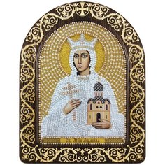 Набор для вышивания бисером Нова Слобода "Святая Мученица Людмила Чешская", арт. СН5027, 13,5x17 см Nova Sloboda