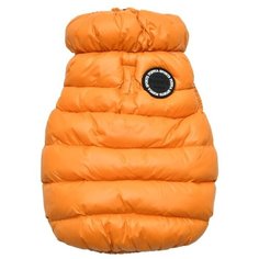 Жилет для собак PUPPIA утеплённый "Ultra Light Vest A", оранжевый, L (Южная Корея)