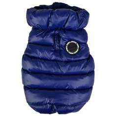 Жилет для собак PUPPIA утеплённый "Ultra Light Vest A", синий, L (Южная Корея)