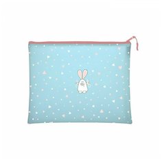 Bruno Visconti Папка на молнии Зайка А4 голубой