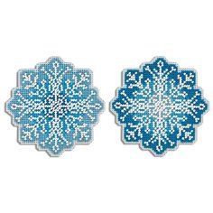 Набор для вышивания Р №05 №460 "Снежинка" 9 х 9 см Жар Птица