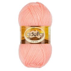 Пряжа Adelia "IVIA" 100% акрил №113 розовый - 4 мотка по 62.5 г