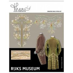 Набор для вышивания Музей Rijks habit ? la fran?aise c. 1775-1785, канва лён 36 ct Thea Gouverneur