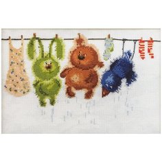 Набор для вышивания Банный день по рисунку В. Кирдий 25 х 17 см 15.001.03 Марья Искусница