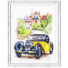 Набор для вышивания РЕТРО СТИЛЬ. ФРАНЦИЯ 16 x 20 см 110-023 Чудесная игла