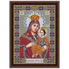 Набор для вышивания бисером Икона Божией Матери «Вифлеемская» 23 х 32 см И057 Galla Collection