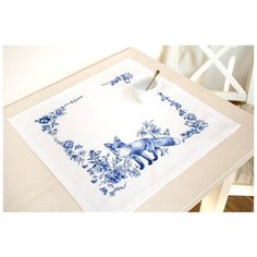 Набор для вышивания салфетки Лисица 45 х 45 см FM023 Luca S