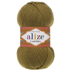 Пряжа ALIZE Cashmira 100гр.300м (100%шерсть) ТУ (233 зеленая черепаха) 5 шт