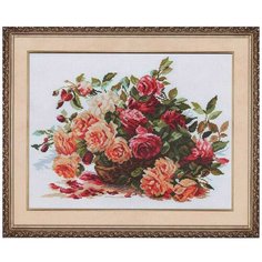 2-06 Набор для вышивания АЛИСА Розы 40*30см