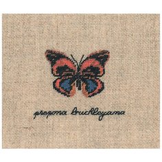 Набор для вышивания: PAPILLON PREPONA BUCKLEYANA (Бабочка PREPONA BUCKLEYANA) Le Bonheur des Dames, 4,5*6 3629