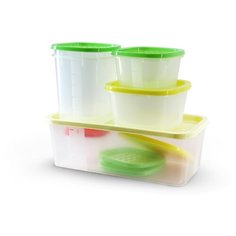 Набор пластиковых контейнеров, 9 предметов Pomi Doro