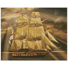 Набор для вышивания крестом Нова Слобода "Парусник", 35,5x28,3 см, арт. РЕ3505 Nova SlobodА