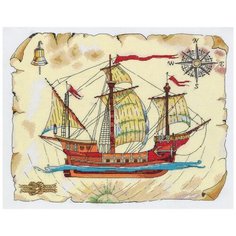 Набор для вышивания Panna "Роза ветров", арт. KR-7069, 36x30 см