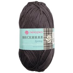 Пряжа Пехорка Весенняя (100%мерсеризованный хлопок) (35-маренго) 5 шт
