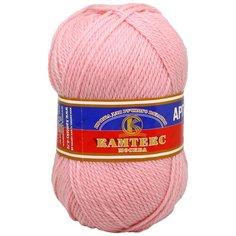 Пряжа Камтекс Аргентинская шерсть (100%шерсть) (055 светло-розовый) 10 шт