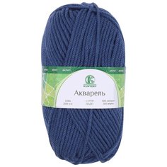 Пряжа Камтекс Акварель 100гр. 110м (леакрил 50%, акрил 50%) (022 джинса) 5 шт