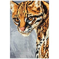 BU4007 Набор для вышивания Оцелот 20*29,5см, Luca-S