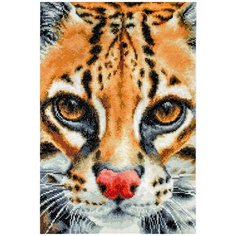 BU4008 Набор для вышивания Оцелот 20*29,5см, Luca-S
