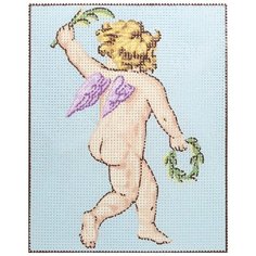 EP47 Комплект для вышивания Купидон 2 25х20 см АЙРИС пресс