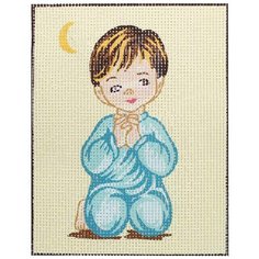 EP33 Комплект для вышивания Ангелочек 3 25х20 см АЙРИС пресс