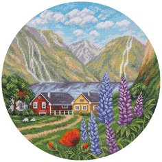 Набор для вышивания крестиком PANNA Ласковое лето (PS-1970)