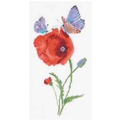 Набор для вышивания крестиком PANNA Мгновения лета, Бабочки (PS-7033)