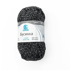 Пряжа Камтекс Бусинка 50гр. 110м. (90% хлопок, 10% вискоза) (137 маренго) 5 шт
