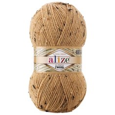 Пряжа Alize Alpaca Tweed 100гр. 250м. (15% шерсть, 15% альпака, 5% вискоза, 65% акрил) (262 светло-бежевый) 5 шт