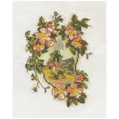 OT-1361 Набор для вышивания PANNA В цветах утопая...