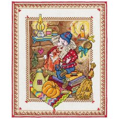 SO-1618 Набор для вышивания PANNA Хозяин пыльных уголков