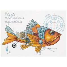 M-1914 Набор для вышивания PANNA Рыба механическая