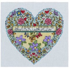 L-1642 Набор для вышивания PANNA Сердечко с любовью