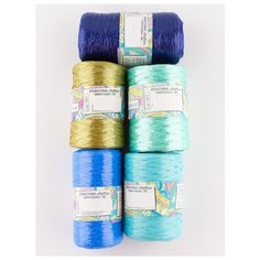 Пряжа Raffia (5 мотков)., 50 гр., 200м., ARACHNA, 43,46,49,51,52