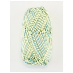 Пряжа KATRIN (50гр.* 1 моток), 140 м., ALPINA, №5335 голубой-св.зеленый-оливковый