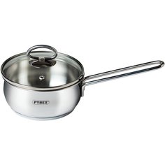 Ковш с крышкой Classic Touch 14x6.5см 1.0л Pyrex