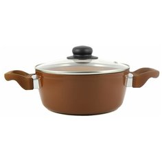 Кастрюля с крышкой Ceramic 20см Nature Pan