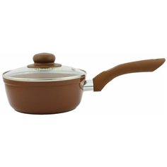 Ковш с крышкой Ceramic 16см Nature Pan