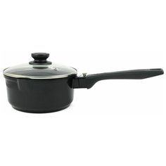 Ковш литой 1,8л съёмная ручка, стеклянная крышка Hi-Tech Nature Pan