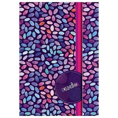 Ежедневник недатированный, А5, 100 листов, твердый переплет, магнитный клапан, "Разноцветная мозаика" КТС ПРО