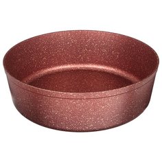 Форма для запекания Agness круглая 26х7,5 см трехслойное покрытие Granit, Pfoa Free (936-704)