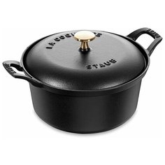 Кокот Винтаж, 20 см, 2,45 л черный Staub