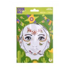 Маска-стикер ЯиГрушка Stick&Smile для лица Веселая Мексика 12238