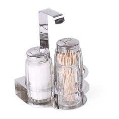 НАБОР для специй 3пр.(соль, перец, зубоч) нерж, крюк [354-3] Luxstahl